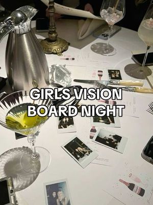 A post by @itskrisxlee on TikTok caption: My type of girls night 💭 #visionboard #visionboard2025 #visionboardtutorial #visionboards #2025future #newyearnewme #newyearsresolution #manifestations #manifestation 