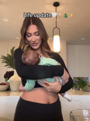 A post by @francescafarago on TikTok caption: little life update🤍👶🏼✨🎀 what a wild ride!! @Bloom Nutrition #bloompartner 