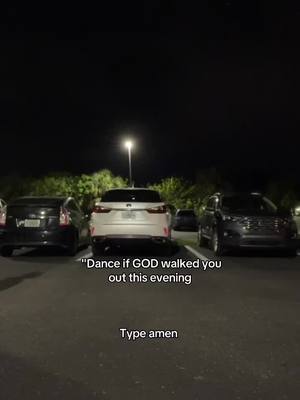 A post by @treyplatt on TikTok caption: Amen he walked  me too my car at  end of my shift  got to my car safely with god of amen 🙏 #fyp #foryoupage god in we trust amen #viral 