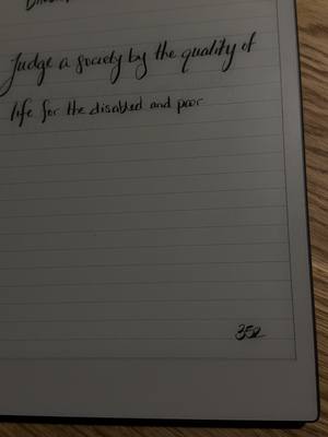 A post by @postmodernbard on TikTok caption: Day 352: Judge by the conditions of those receiving the wordt experience. Utopia may be impossible, due to our greed, but we can absolutely have a world that’s just shy of it. We have to take care of each other, and we have to stop letting our greed and our leader’s greed get in the way. #journal