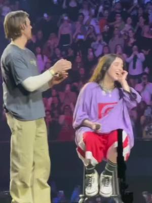 A post by @billieidoll on TikTok caption: AWWWWEE PLEASE STAWPPPP,this is so cuteee,our baby is 23 now🥹🥹It feels like yesterday that she was 18.@BILLIE EILISH @FINNEAS #billieeilish #billieeilishpiratebairdoconnell #hmhas #happybirthday #happybirthdaybillieeilish #23yearsold #fyp #foryouu 