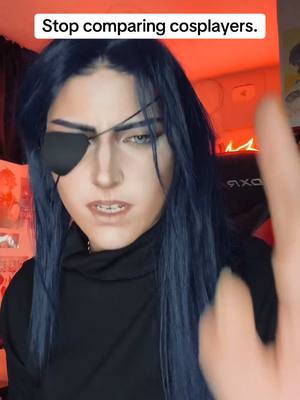 A post by @itslanicos on TikTok caption: Let’s stop being keyboard warriors and shoving your entitled opinions into cosplayers comment sections, if you wouldn’t say something to someones face, you shouldnt put it in their comments, the ONLY reason people say these things is because they’re behind a screen. Its keyboard entitlement and it needs to stop, what you’re doing is so harmful to the entire community, not just to who you’re comparing at the time because this creates a “standard” and it shouldn’t be like that, when it comes to cosplaying, everyone should be looked at uniquely instead of compared with eachother. And iust a friendly reminder that your “opinion” is not cared about and nobody wants to hear it. ABSOLUTELY NOBODY. Especially if your opinion puts someone down in the process🙄 