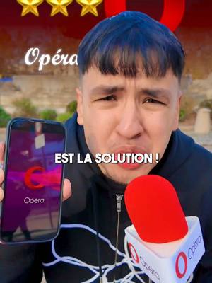 A post by @dwaza on TikTok caption: Opera Browser est disponible sur tous les App Store !   #operabrowser #iphonehacks  @Opera 