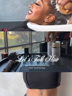 A post by @myasmvse on TikTok caption: Holiday hair, don’t care💁🏽‍♀️ so excited to partner with @tginatural to try their Miracle Styling Collection to add to my luxury hair appointment experience. From curly to straight, this collection has me covered all season long 🤍 find this healthy style holiday bundle at tginatural.com #blackgirltiktok #tgin #naturalhair 