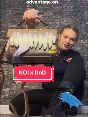 A post by @bettythebeholder on TikTok caption: If you saw me at PaxU you got a little preview of these 👀🫶 @koifootwear #KOIxDnD #fantasy #dnd #dungeonsanddragons #ttrpg #fantasybooktok #dndtiktok #bettythebeholder #dndtiktok #fantasybooks #bookish #booktropes #dnd5e #ttrpgtok #darkfantasy #BookTok 