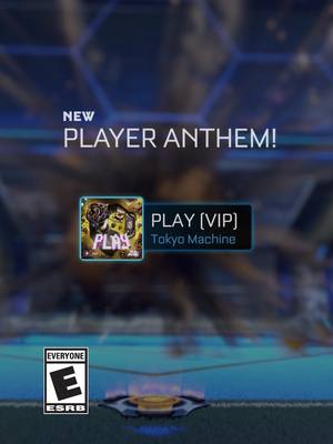 A post by @rocketleague on TikTok caption: Don’t pause… @tokyomachine’s “PLAY (VIP)” is available now for FREE in the Shop! ▶