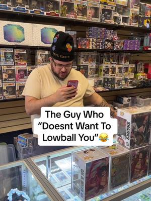 A post by @infinitecollectiblesnyc on TikTok caption: The lowballers always say they “dont want to lowball you”! But they cant help themselves😂 #whatnot #funkopops #collectibles #infinitecollectiblesnyc 