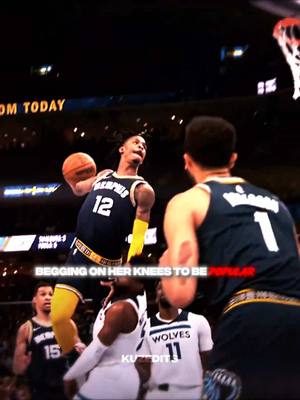 A post by @kuzedits on TikTok caption: Ja Morant x Evil Jordan #NBA#basketball#edit#viral#foryou#fyp#fypシ゚  