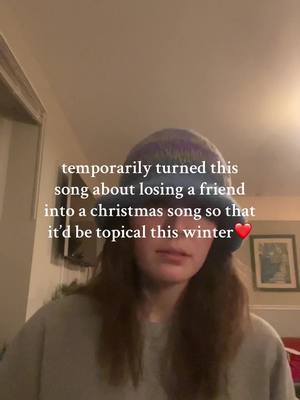 A post by @katestephensonmusic on TikTok caption: happy holidays i hope u like dis rendition❤️🕺🏻 #songwriter #fyp 