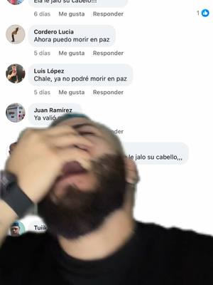 A post by @aldomirandar on TikTok caption: Eia le jaló su cabeio😂😂😂 #memes #humor #comedia #reacción #Aldomirandar 
