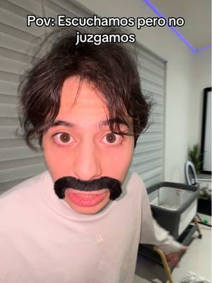 A post by @isramy on TikTok caption: Contexto: Escuchamos pero no juzgamos #MaestriDelPov #humor @Chavi 