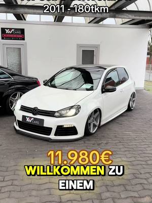 A post by @yitcars on TikTok caption: Ein VW Golf 6 GTI als absolutes UNIKAT und diversen Umbauten für 11.980€!🏎️ #capcut #yitcars #autohandel #autohaus #fyp #goviral #automobile #vw #airride 