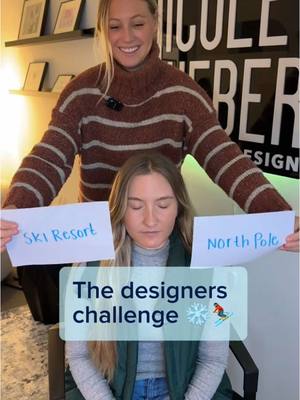 A post by @nicoleweberdesign on TikTok caption: Switching our 30 minute logo challenge up a bit for the holidays! ❄️🎁  #graphicdesign #graphicdesigner #illustration #illustration #adobeillustrator #designchallenge #patterndesign #patterns 