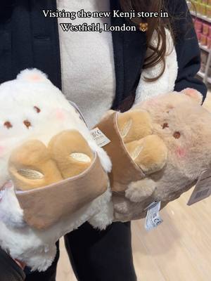 A post by @sharonsiani on TikTok caption: @KENJI Store 🐶 #kenji #kenjistore #kenjiwestfield #westfieldlondon #cute #kawaii #plushies #cutestore #PlacesToVisit #londonspots #sgniw 