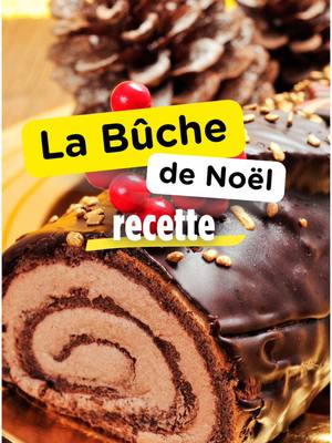 A post by @seedlang_french on TikTok caption: This is the French Christmas dessert: ✨La Bûche de Noël✨. Will I be able to reproduce this delicious dessert? Not really... If you want to do better than me, here's the ingredients: For the sponge cake ( 🇫🇷 le biscuit): 4 oeufs  100g de sucre 50g de farine T45 30g de cacao en poudre Cuire: 10 minutes à 200° For the pastry cream (🇫🇷 la ganache): 345g de crème entière 15g de miel 110g de chocolat noir dessert 🌱 Learn French vocabulary in context with our mimi-stories, on Seedlang!  #frenchlanguage #frenchforbeginner #frenchcuisine #cuisinefrancaise #learnfrench #apprendrelefrancais #languagelearning #buchedenoel #christmasfood #speakfrench