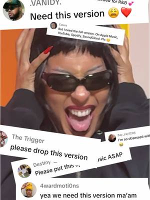 A post by @layaface on TikTok caption: Replying to @Hazel Renee  #AintSadAboutIt (ORA Mix V1) is OUT NOW on ALLLLL PLATFORMS! 💋