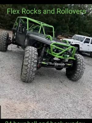 A post by @kellermccowen on TikTok caption: #majorpaynebuggy #flexrocksandrollovers #24hourhellandback @FlexRocksRollovers @Grus built 