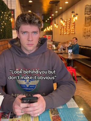 A post by @collinskey on TikTok caption: Do you think he noticed?