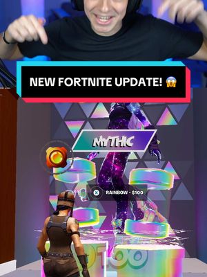 A post by @packapuncheryt on TikTok caption: THIS NEW FORTNITE UPDATE IS AMAZING! 😱🔥 #EpicPartner #FindItInFortnite #WhatToPlay @Fortnite 
