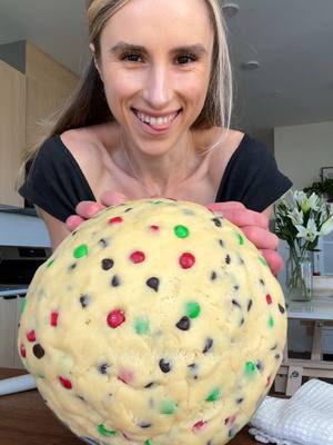 A post by @jeshastevens on TikTok caption: Christmas m&m cookies with homemade m&ms 🎄 with @Chosen Foods new avocado oil shortening for the perfect buttercream frosting! It’s made with simple ingredients and perfect for all things baking this holiday season! #chosenpartner #cookie #christmas #christmasbaking #desserts 