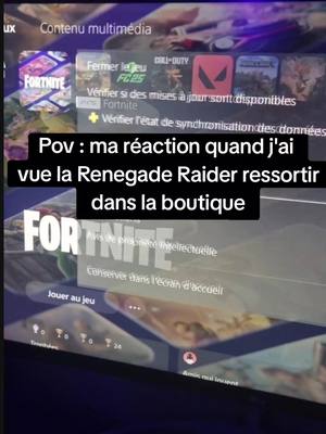 A post by @fiomyo on TikTok caption: Ils peuvent pas nous faire ça sérieusement ! 🥲 #fortnite   #boutiquefortnite #boutiquefortnitedaujourdhui #boutiquefortniterenegarete #renegaderaider 