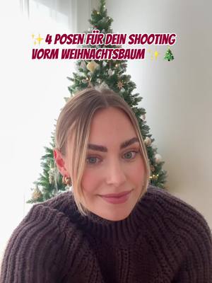 A post by @deinetierwelt_official on TikTok caption: Frohe Weihnachten! 🎄🥰 Passend zu den Feiertagen haben wir hier 4 Posen für Dein Shooting mit Vierbeiner vor dem Tannenbaum. 📸🐶🐱 Viel Spaß beim Ausprobieren! 🎊 #deinetierwelt #froheweihnachten #shootingmithund #weihnachtsshooting