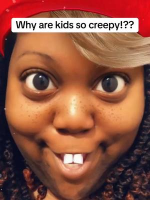 A post by @ashleydkelley on TikTok caption: This how they be…. . . #creepykids #creepy #happyholidays 