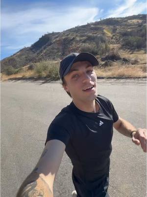 A post by @petermcpoland on TikTok caption: half marathon training day 3 #fyp #Running 