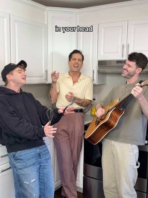 A post by @jonathantilkin on TikTok caption: one of our favorite songs being sung by one of our favorite artists!🤍 @Damiano David @Anthony Gargiula #bensonboone #slowitdown #damianodavid 