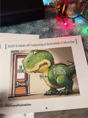 A post by @rndyprsd on TikTok caption: Union of concerned scientists calendar