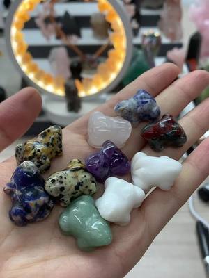 A post by @ydgems on TikTok caption: See you guys later ❤️❤️❤️#wholesale #crystalhealing #crystallover #crystals #new 