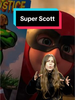 A post by @tatakiii on TikTok caption: C’est qui Super Scott ? 🦸 @Diana Janeiro  ©️ Radio Télévision Suisse #superscott #edit #film #hero