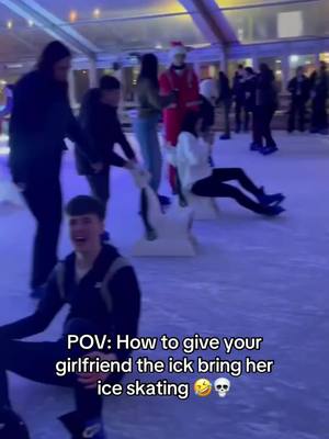 A post by @eoghan_kelly_04 on TikTok caption: Took that youngfella out like a prime ramos 🤣💀 #fyp #viral #relatable #IceSkating 