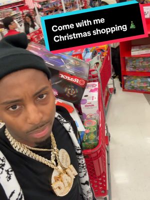 A post by @whofunnymike on TikTok caption: Come with me christmas shopping for my kids #fyp #christmas #shopping 