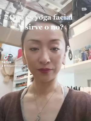 A post by @florgaofacialyoga on TikTok caption: #yogafacial #bellezaverdadera #florgaofacialyoga 