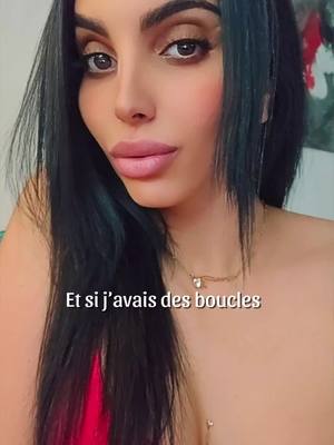 A post by @lamarocainetalahaine on TikTok caption: #CapCut  #cheveuxbouclés  #marocaine🇲🇦#agadir #brunettegirl 