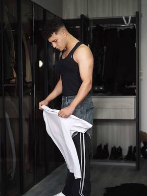A post by @salah_ahmed9 on TikTok caption: Get my amazing outfits from @SHEIN @SHEINUS 😎🔥 . use my coupon code ( 24SBSsalah ) to get more discounts 🔥 .Search and Follow SUMWON on SHEIN! 👉🏽 SUWON Overhead Sleeveless Washed Hoodie: 29969401 👉🏽 SUMWON Oversized Fit Washed Sweatshirt With Front And Back Embroidery:  27603335 👉🏽 SUMWON Loose Fit Color Blocking Raw Edge Jean: 45527377 . https://shein.top/btk4gx3 . https://shein.top/kyo2mpd . https://shein.top/brwl567 #SHEINBigSalesDay #SHEINforAll #saveinstyle #loveshein  #style #viral #fashion 