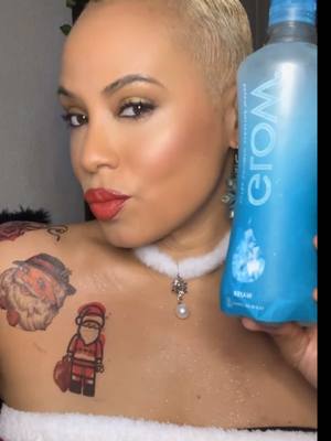 A post by @makeupmag77 on TikTok caption: Santa’s secret to sleighing all day? @GLOW Beverages Electrolytes! 💧Stay hydrated and glowing this holiday season! 🎅 Grab yours now and have the happiest holidays! 🎄🫶🏽🫶🏽🙌🏽 #glowhydration #glowpartner #drinkglow #letsglow 