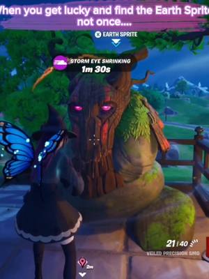 A post by @zarasrisingstars on TikTok caption: Finding the #earthsprite in #fortnite 🤩🎉 I was so excited both times!! @JoJo @Fiercelion2722  #fortniteearthsprite #fortniteclips #fortnitesprites #GamerGirl #gaming #fyp #fypシ #gamergirls #fortnitegamer #fortnitewinterfest 