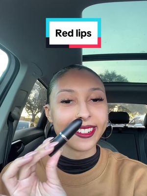 A post by @morethanren on TikTok caption: #redlips 