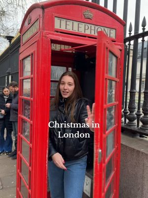 A post by @athinaeconomon on TikTok caption: We <3 London #london #england #xmas #fyp 