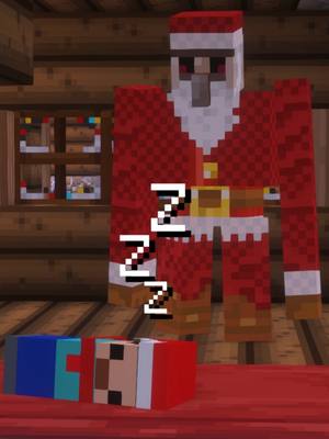 A post by @and_0100 on TikTok caption: Cancion parodia de SANTA CLAUS LLEGÓ A LA CIUDAD #AND_010 #Minecraft #minecraftmemes #santaclaus #navidad