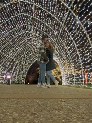 A post by @lizwilhelms1 on TikTok caption: Christmas in STL >>> #anheuserbusch #christmaslights #stlouis #stlbucketlist #stlouismo #holidaydateideas #christmas 