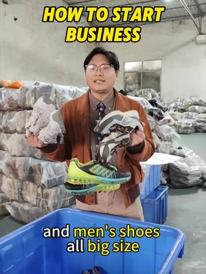 A post by @goodmanwon88 on TikTok caption: How to start business in africa?#usedshoes #menshoes #secondhandshoe #stockshoes 