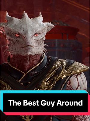 A post by @larianstudios on TikTok caption: Nobody talk about our perfect special boy like that he did nothing wrong #larian #larianstudios #bg3 #baldursgate3 #GamingOnTikTok #WhatToPlay 