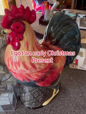 A post by @cc_life_1980 on TikTok caption: #cookiejar #roosterdecor #chickens #roostertok #fypシ #christmastiktok #ccslife #cece #fy #fyppppppppppppppppppppppp #fyp #fory 