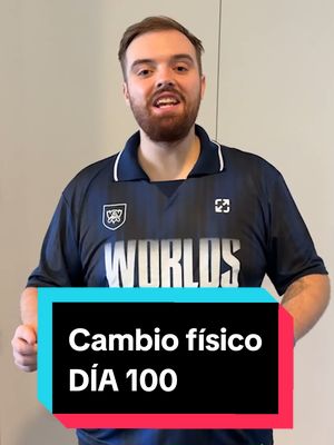 A post by @ibaillanos on TikTok caption: DÍA 100 DE CAMBIO FÍSICO