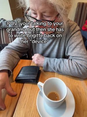 A post by @carla.nol on TikTok caption: Its the folding cell phone case for me🤷🏻‍♀️…  #fyp #fyy #grandma #grandparents #grandparentsoftiktok #grandmatiktok #textingback #delivered #justkidding 