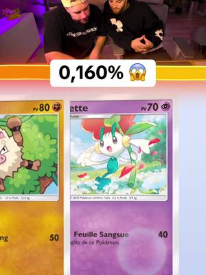 A post by @michou_yt on TikTok caption: Il a pop d’un coup 🤩 Vous avez eu des rares vous ? #Michou #Pokemon #PokemonTCGPocket #Mew #TCG #Booster #Opening Collaboration Commerciale avec Pokémon