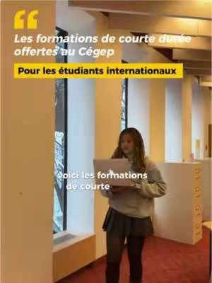 A post by @hellobestiiee on TikTok caption: Hello c'est votre Bestie. Vous voulez etudiez au canada ?  Voici les formations de courte durée offertes au cégep pour les étudiants internationaux : Ces programmes sont de courte durée, car ils durent entre 6 et 18 mois.  Le diplôme octroyé à la réussite d’un programme formation de courte durée est l’attestation d’études collégiales (AEC). @McDo Canada ☕️ #pourtoii #foryouu #etudiantsinternationaux #quebectiktok #etudiant #etudianteinfirmière #etudiantdechange #studytok #studylife #fac #etudes #etudesuperieures #canadauniversities #canadastudent #canadastuyvisa #rentree2025 